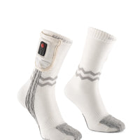 Värmestrumpor – Aerowhite | Sportversion – USB-C | Tunn & Slitstark