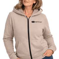 Uppvärmd huvtröja - dam | ”Dual Heating” - Beige