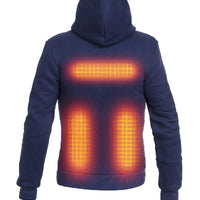 Uppvärmda Hoodie PRO | Dam - Marinblå