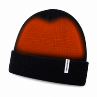 Uppvärmd Mössa – Elektrisk Svart Beanie