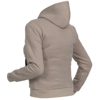 Uppvärmd huvtröja - dam | ”Dual Heating” - Beige