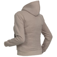 Uppvärmd huvtröja - dam | ”Dual Heating” - Beige