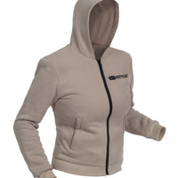 Uppvärmd huvtröja - dam | ”Dual Heating” - Beige