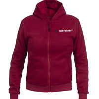 Uppvärmda Hoodie PRO | Dam - Bourgogne