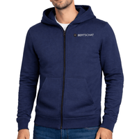 Uppvärmda Hoodie PRO |  Herr - Marinblå