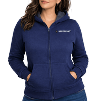 Uppvärmda Hoodie PRO |  Dam - Marinblå