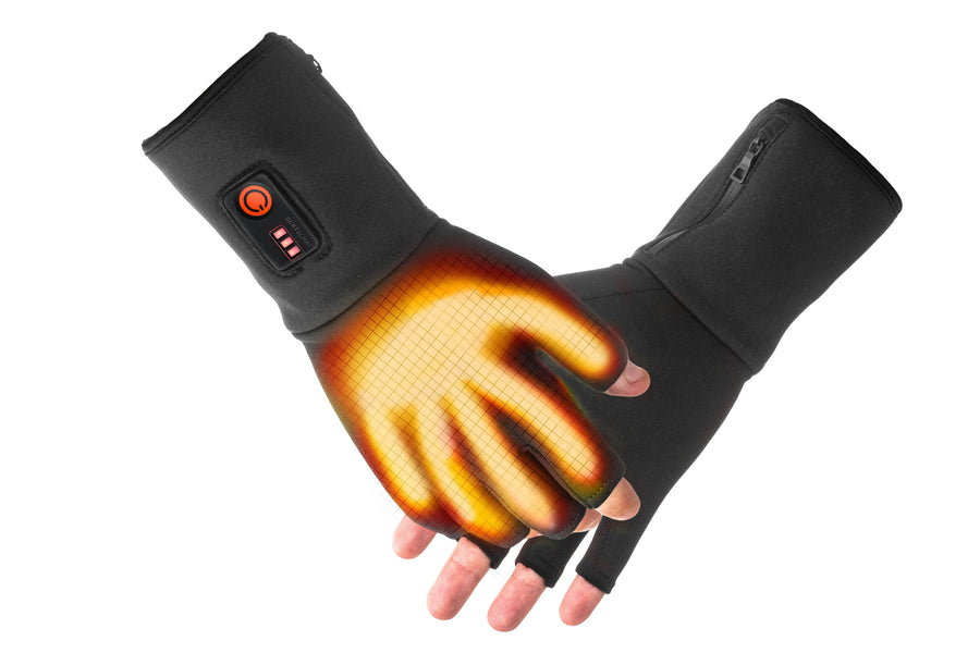 Fingerlösa Innerhandskar – Värmehandskar | Jakt & Sport | USB-C