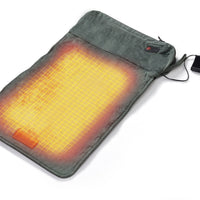 Värmedyna – uppvärmd dyna 50 x 30 cm | USB - Svart & Grön
