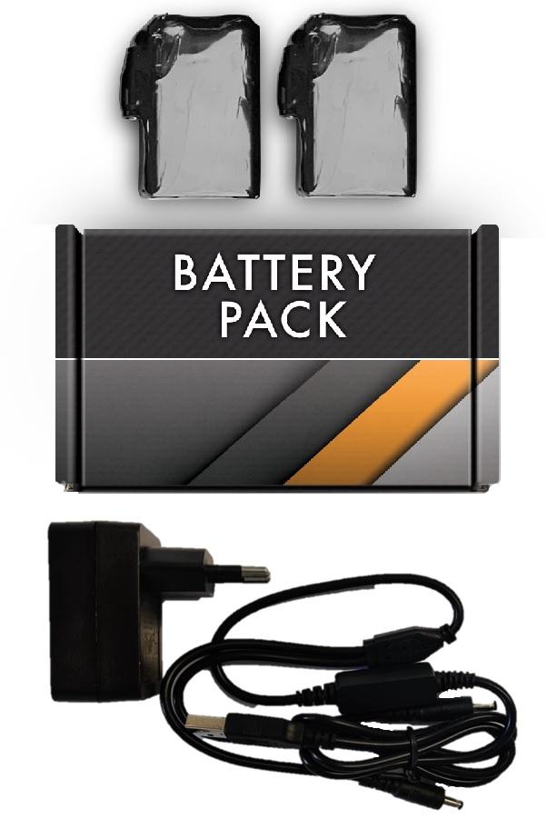 Extra batteripaket 3 000 mAh - Laddas via USB